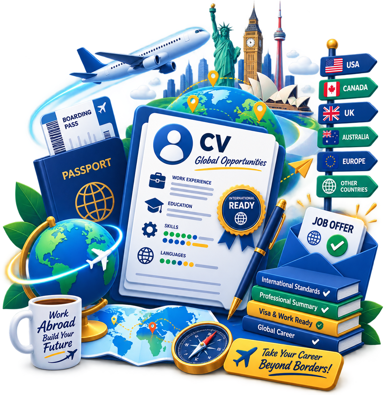 Overseas Job CV CV preview